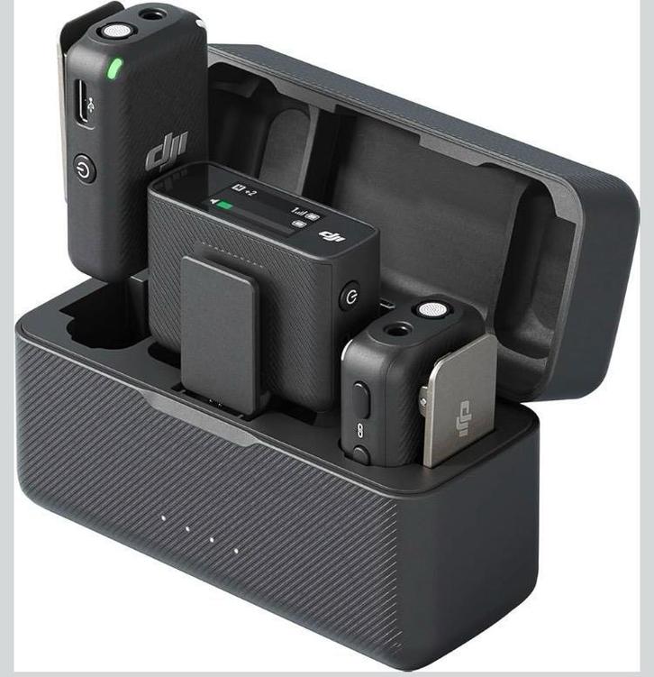 DJI Mic Draadloos Microfoonsysteem, Muziek en Instrumenten, Microfoons, Zo goed als nieuw, Overige typen, Draadloos, Ophalen of Verzenden