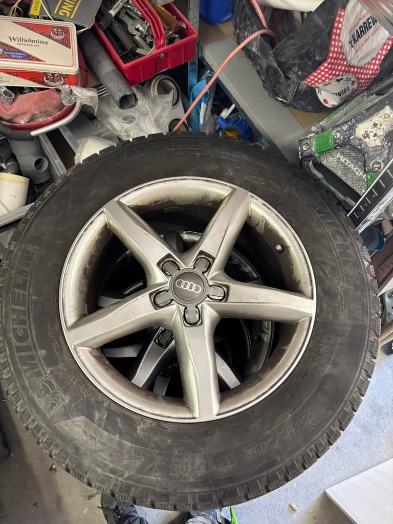 Complete Winterset Audi Q5 (2008-2016) 17 inch Originele, Ophalen of Verzenden, Gebruikt