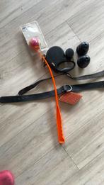 Hondenriem, flexibele looplijn, speelgoed, Ophalen of Verzenden, Gebruikt