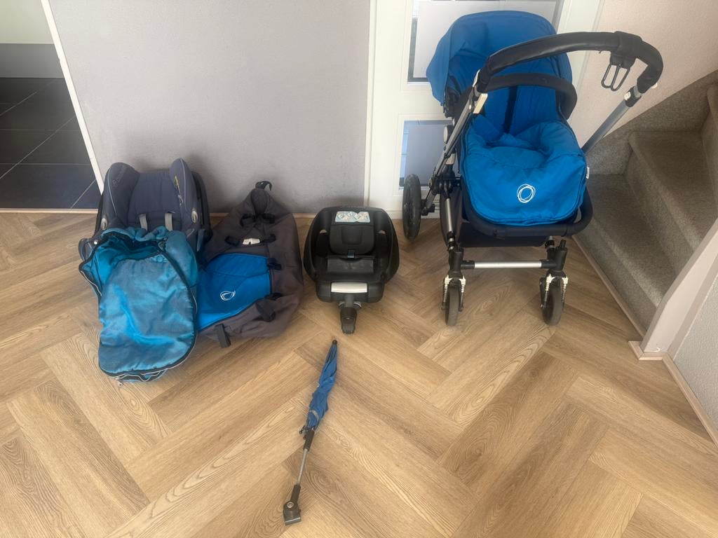Bugaboo Cameleon complete set met Maxi-Cosi en isofix, Ophalen, Gebruikt, Bugaboo, Combiwagen