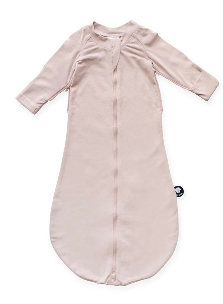 Bundi slaapakje - misty pink 0-4 maanden, Kinderen en Baby's, Ophalen of Verzenden, Zo goed als nieuw, Minder dan 70 cm, Slaapzak