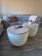 2 Leuke zelfgemaakte tafeltjes, Ophalen, Kunststof, 50 tot 100 cm, 50 tot 75 cm