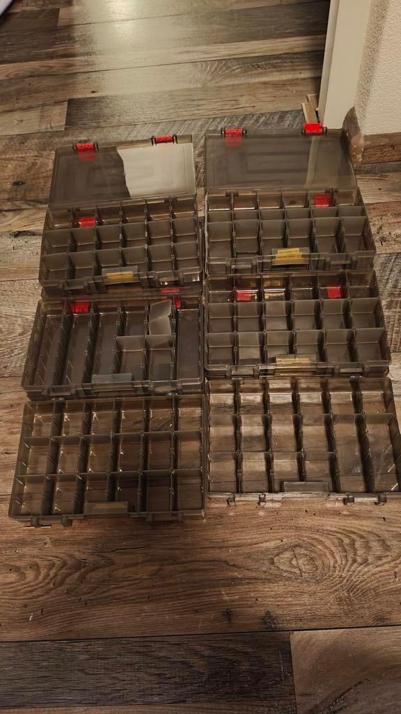 Rozemeijer Tackleboxen (6 stuks) - Goede staat, Ophalen of Verzenden