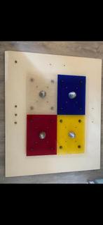 Red yellow blu 3D kunstwerk, Ophalen