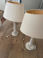 5 schemerlampen, Huis en Inrichting, Lampen | Tafellampen, Ophalen, Gebruikt, Hout, Minder dan 50 cm