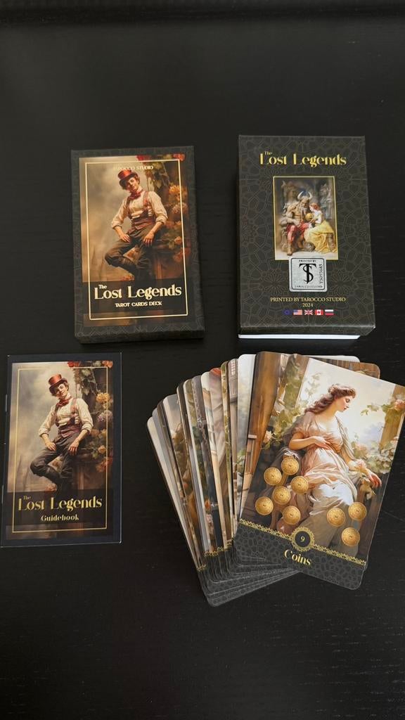 The lost legends tarot. Tarocco studio. Origineel, Verzamelen, Speelkaarten, Jokers en Kwartetten, Ophalen of Verzenden, Zo goed als nieuw
