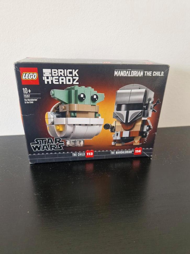 Lego Star Wars BrickHeadz 75317 Mandalorian & The Child, Kinderen en Baby's, Speelgoed | Duplo en Lego, Nieuw, Lego, Complete set