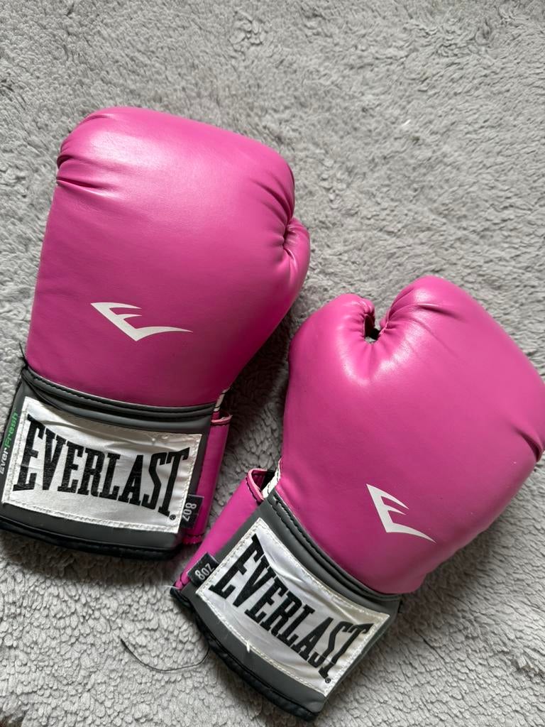 Bokshandschoenen Everlast 8oz, Sport en Fitness, Vechtsporten en Zelfverdediging, Gebruikt, Overige, Maat XS of kleiner, Vechtsportmateriaal