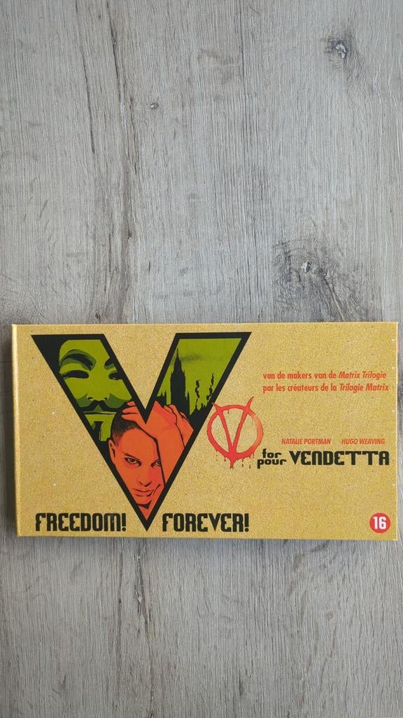 V for Vendetta Speciale Editie DVD - Freedom! Forever!, Ophalen of Verzenden, Zo goed als nieuw