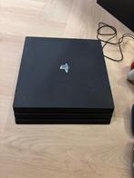 PlayStation 4 Pro plus met heel veel spellen, Spelcomputers en Games, Ophalen of Verzenden, Zo goed als nieuw, Met 2 controllers