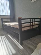 1 persoonsbed, Ophalen, 90 cm, Eenpersoons, Zwart
