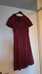 Rode Hell Bunny Vixen Jurk - Maat L, Maat 42/44 (L), Ophalen of Verzenden, Zo goed als nieuw, Rood