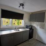 Zwarte / antraciet keuken met bovenkasten - 1.80m, Huis en Inrichting, Ophalen, Gebruikt, Zwart, Enkelwandige keuken