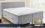 Boxspring Gerind 180 x 200 *GRATIS BEZORGING*, Ophalen of Verzenden, 180 cm, 200 cm, Nieuw