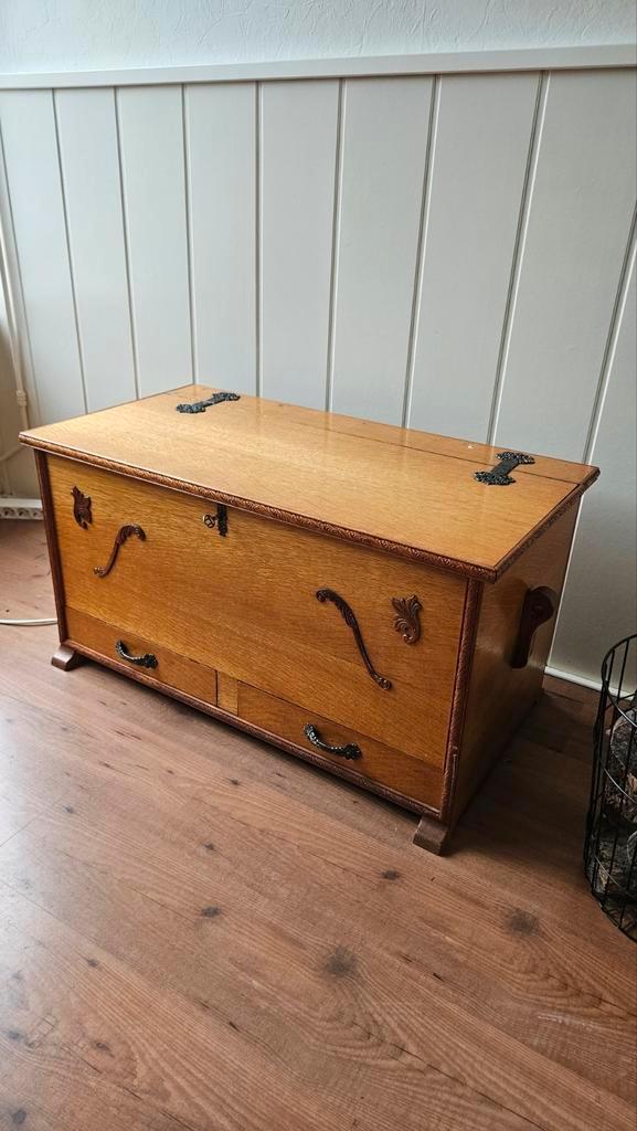 Houten Kist - 94x51x50 cm, Huis en Inrichting, Woonaccessoires | Kisten, Ophalen