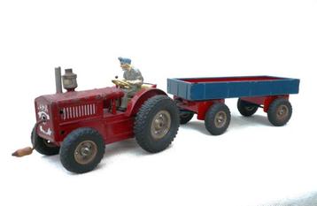 Gama Traktor Nr. 178/2/4 met aanhanger, jaren 50. beschikbaar voor biedingen