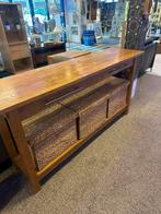 Sidetable 170x87x45cm, Ophalen of Verzenden, Zo goed als nieuw, 25 tot 50 cm, Rechthoekig