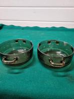 Arcoroc frans schaaltjes bruin glas met oren, Ophalen of Verzenden, 'T Olde Gre-j, Info@toldegrej.nl, Endepoelstraat 20f Didam