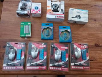 Diverse PC Accessoires: Muis, Camera, Headset beschikbaar voor biedingen