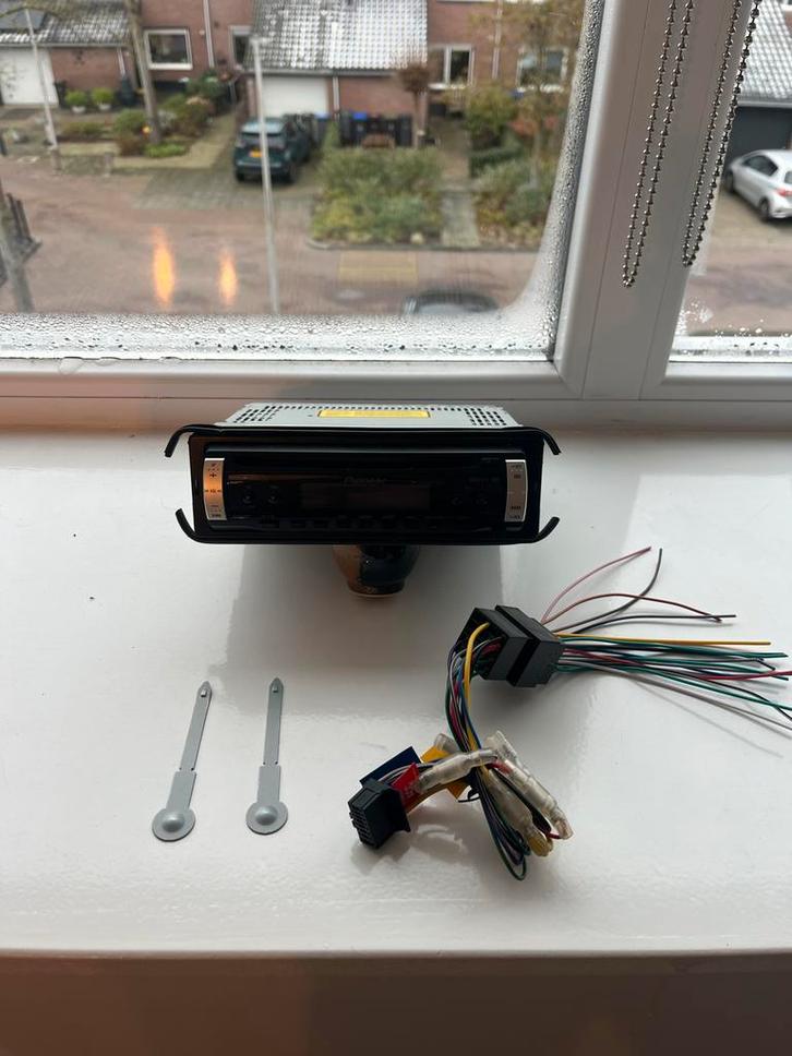 Pioneer Autoradio 1 DIN - Gebruikt, werkt goed!, Auto diversen, Autoradio's, Gebruikt, Ophalen