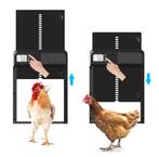 Automatische kippenluik met tijdschakelaar of handmatig, Dieren en Toebehoren, Pluimvee | Toebehoren, Ophalen of Verzenden, Zo goed als nieuw
