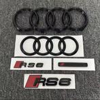 Audi RS6 Zwarte Emblemen Set – Direct Leverbaar!, Auto diversen, Tuning en Styling, Ophalen of Verzenden