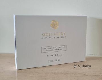Rituals mini geurkaarsen | Goji Berry | Maxi theelichten  beschikbaar voor biedingen