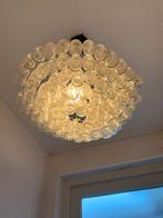 Unieke Kroonluchters van Antibiotica Flesjes, Huis en Inrichting, Lampen | Hanglampen, Ophalen, Gebruikt, Glas, 50 tot 75 cm