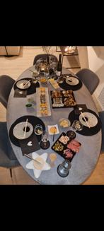 Stone eettafel Goossens, Ophalen, 200 cm of meer, 50 tot 100 cm, Zo goed als nieuw