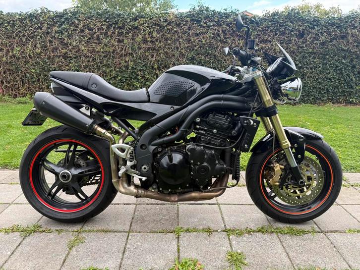 Triumph Speed Triple 1050 2005 zwart, Motoren, Motoren | Triumph, Bedrijf, Naked bike, meer dan 35 kW, 3 cilinders, Motorrijbewijs A