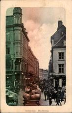 Rotterdam - Hoofdsteeg - Drukke straat, Ophalen of Verzenden, 1940 tot 1960, Gelopen, Zuid-Holland