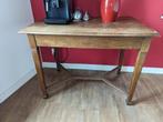 Antieke houten tafel – authentiek en sfeervol – 107 x 70 x 7, Antiek en Kunst, Antiek | Meubels | Tafels, Ophalen