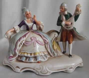 Graefenthal - Dame en Heer - Porselein - 1930 beschikbaar voor biedingen