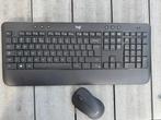Logitech muis en toetsenbord, Ophalen of Verzenden, Zo goed als nieuw, Draadloos, Qwerty