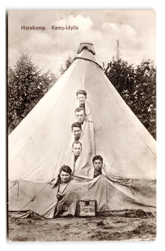 Harskamp, Kamp-Idylle, Verzamelen, Ansichtkaarten | Nederland, Gelopen, Gelderland, 1920 tot 1940, Verzenden