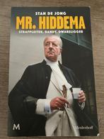Mr. Hiddema - Stan de Jong, Boeken, Ophalen of Verzenden, Gelezen, Stan de Jong, Politiek