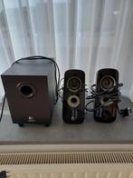 Logitech Geluidsbox Set - Perfect voor Muziek!, Audio, Tv en Foto, Luidsprekers, Ophalen of Verzenden, Gebruikt, Complete surroundset