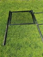 Tuinpoort met hekwerk, Tuin en Terras, Tuinhekken en Hekwerk, Ophalen, Zo goed als nieuw, IJzer
