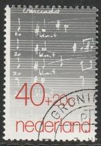 Nederland 1979 1175 Zomer 40c Muziekschrift, Gest, Postzegels en Munten, Postzegels | Nederland, Ophalen of Verzenden, Na 1940