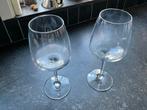 2 Wijn Glazen, Glas of Glazen, Gebruikt, Ophalen of Verzenden, Glas