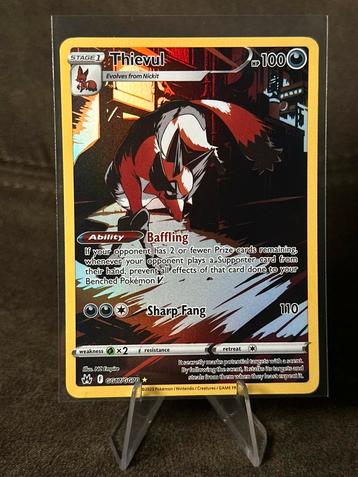 Thievul #GG17 GG17/GG70 (Pokemon Crown Zenith) beschikbaar voor biedingen