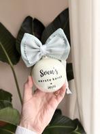 Sint of kerst cadeau? Kerstbal eerste kerst met naam & strik, Diversen, Kerst, The River House, Info@theriverhouse.nl, Nieuw, Ophalen of Verzenden