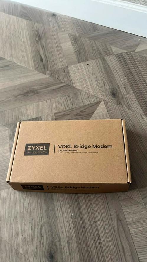 Zyxel vdsl bridge modem nieuw in doos, Computers en Software, Routers en Modems, Nieuw, Ophalen of Verzenden