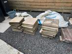 Tegels 60x60 - Terrastegels, Tuin en Terras, Tegels en Klinkers, Ophalen, Gebruikt, Minder dan 5 m², Beton
