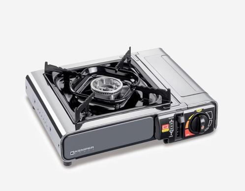 Kemper Camping Stove + Butane, Caravans en Kamperen, Kampeeraccessoires, Zo goed als nieuw, Ophalen of Verzenden