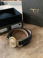 Supermooie TOV wrap around armband, Ophalen of Verzenden, Zo goed als nieuw, Zwart, Overige materialen