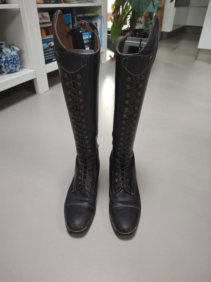 Epplejeck rijlaarzen bruin maat 40, Dieren en Toebehoren, Paardrijkleding, Gebruikt, Dames, Schoeisel, Overige soorten, Ophalen