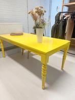 Gele Eettafel, Ophalen, Gebruikt, 50 tot 100 cm, 150 tot 200 cm