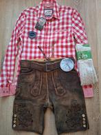 Lederhose 46 Trachten overhemd kousen oktoberfeest, Kleding | Heren, Ophalen, Nieuw, Maat 46 (S) of kleiner, Marjo