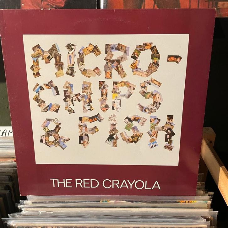 The Red Crayola - Micro-Chips & Fish, Cd's en Dvd's, Vinyl | Pop, Zo goed als nieuw, 12 inch, Ophalen of Verzenden